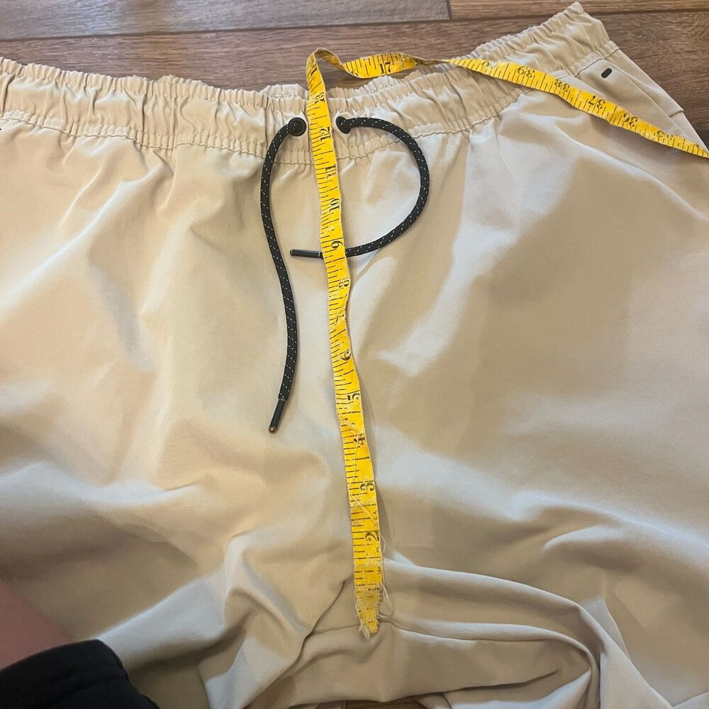 Nike Tech Repel Tan Pants Windbreaker Joggers Commuter Tapered Men's Size 2XL - Picture 5 of 7